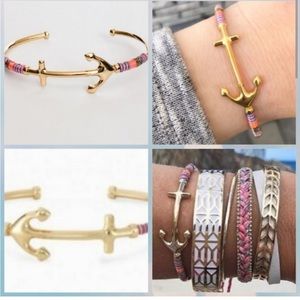Stella & Dot anchor bracelet